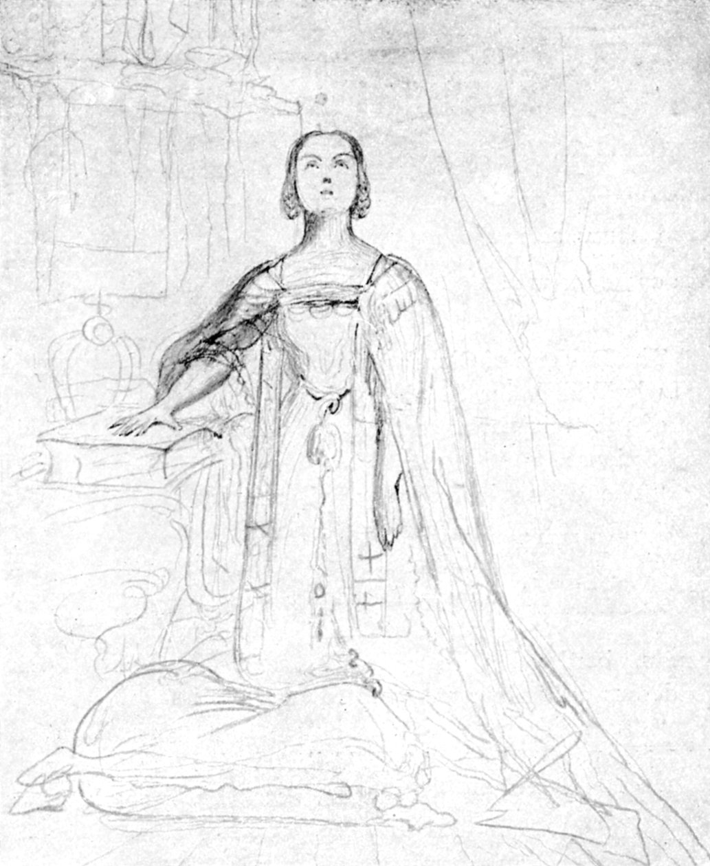 Dronning Victoria aflagde kroningsed, 1837, 1901. af George Hayter