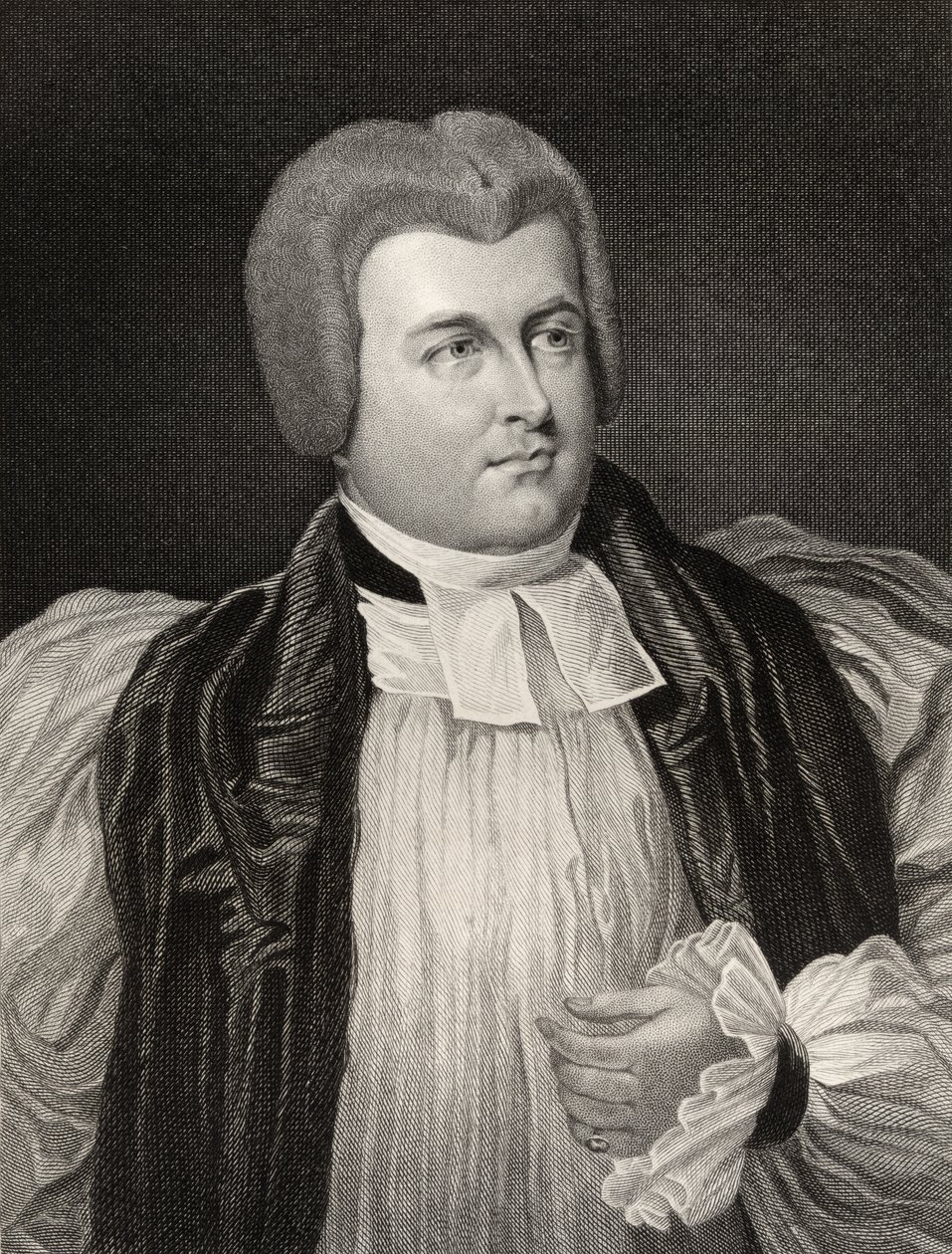 Robert James Carr, biskop af Chichester og Worcester, indgraveret af T.A. Dean (fl.1773-1840), fra 