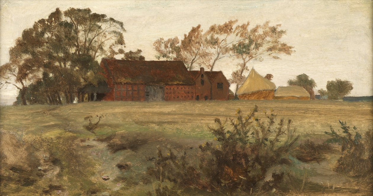 Et Warwickshire-hus af George Hemming Mason