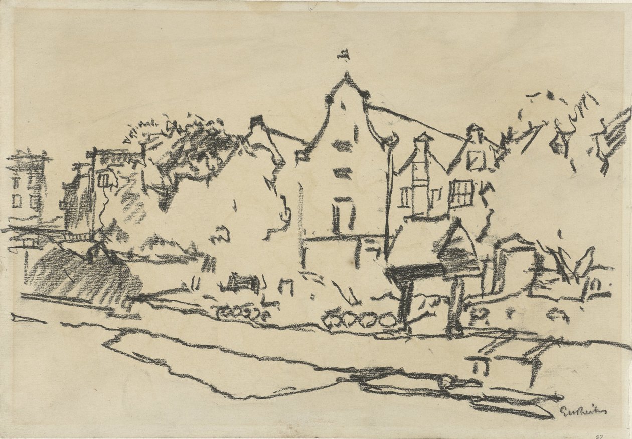 Tjærehaverne af George Hendrik Breitner