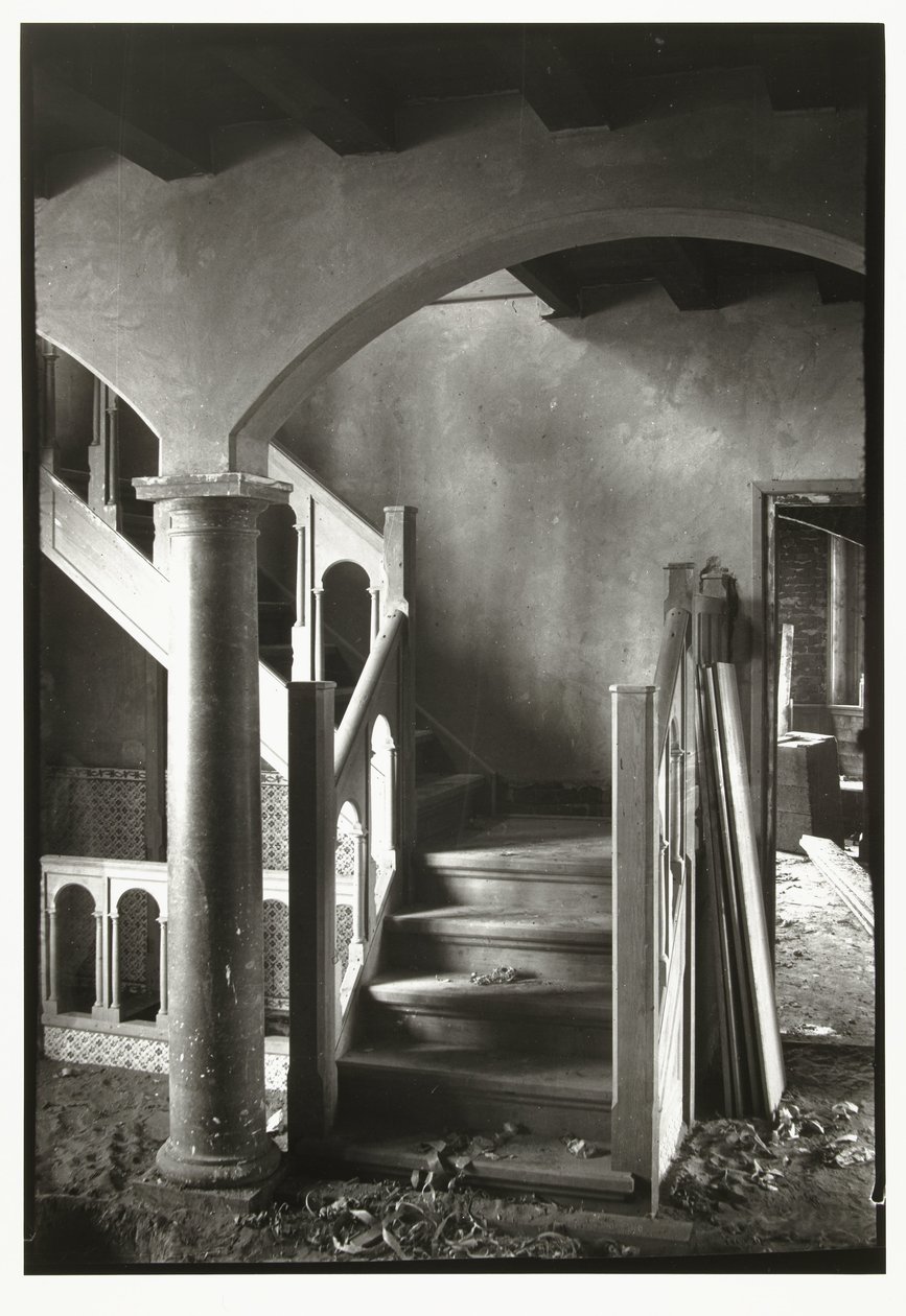 Hallen i Inter Quercus-huset i Aerdenhout, under opførelse af George Hendrik Breitner