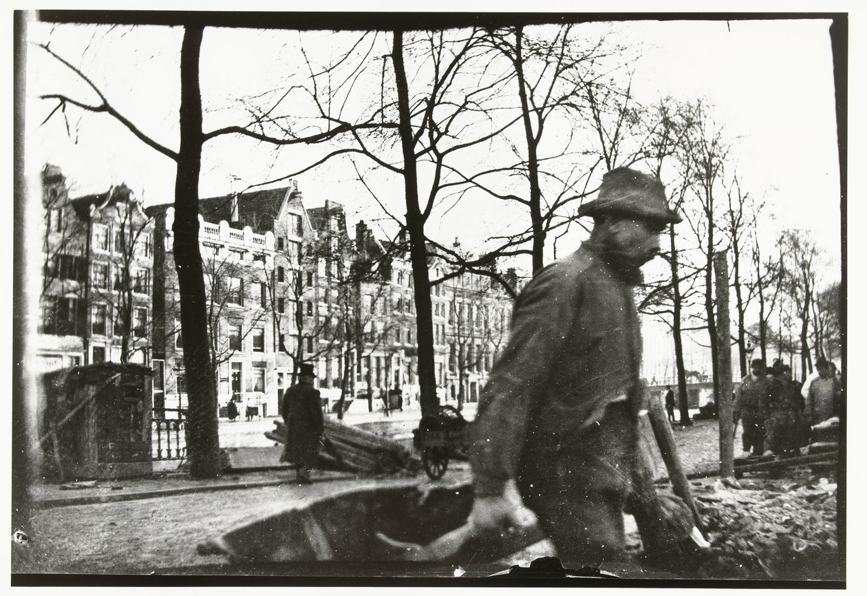 Gennembrud på Raadhuisstraat i Amsterdam af George Hendrik Breitner