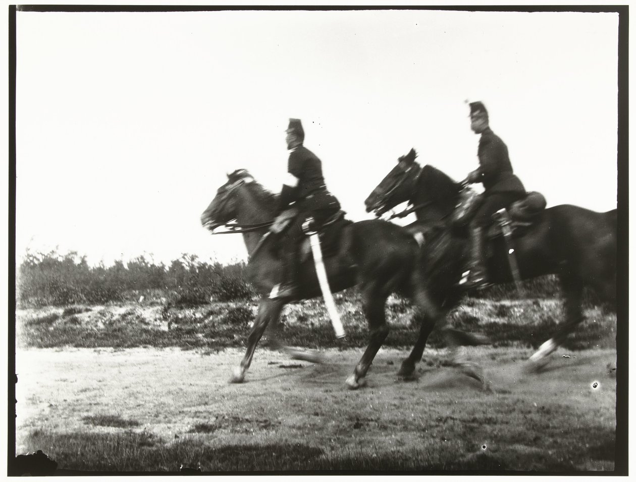 Gul Heste Artilleri Ryttere af George Hendrik Breitner