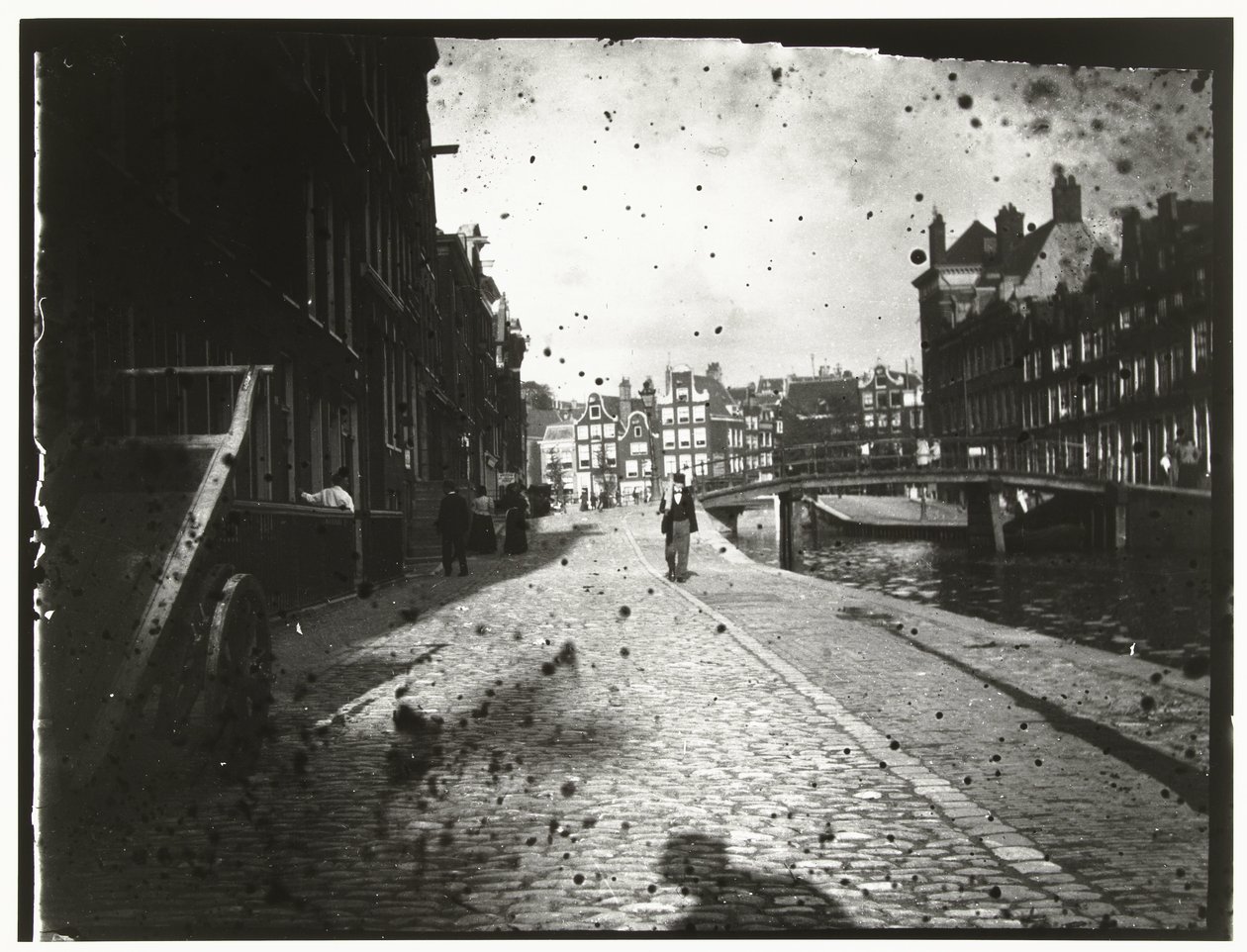 Udsigt over Looiersgracht i Amsterdam af George Hendrik Breitner