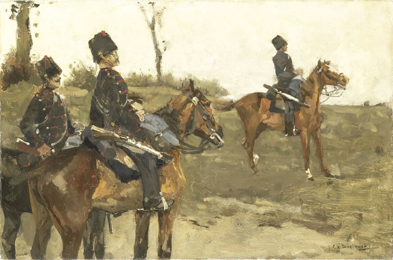 Husarer af George Hendrik Breitner