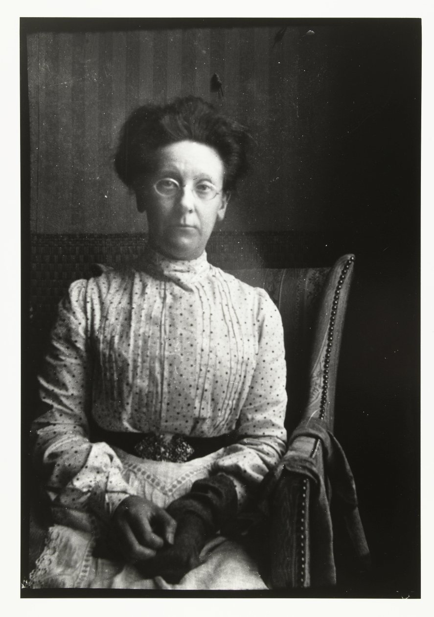 Portræt af Margaretha Breitner, fotografens søster af George Hendrik Breitner