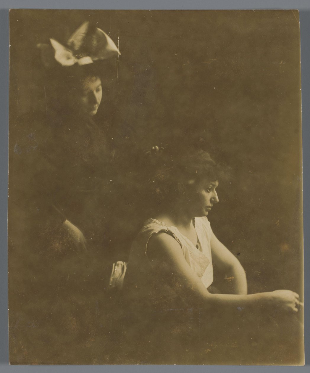 Portret van Marie en Lise Jordan af George Hendrik Breitner