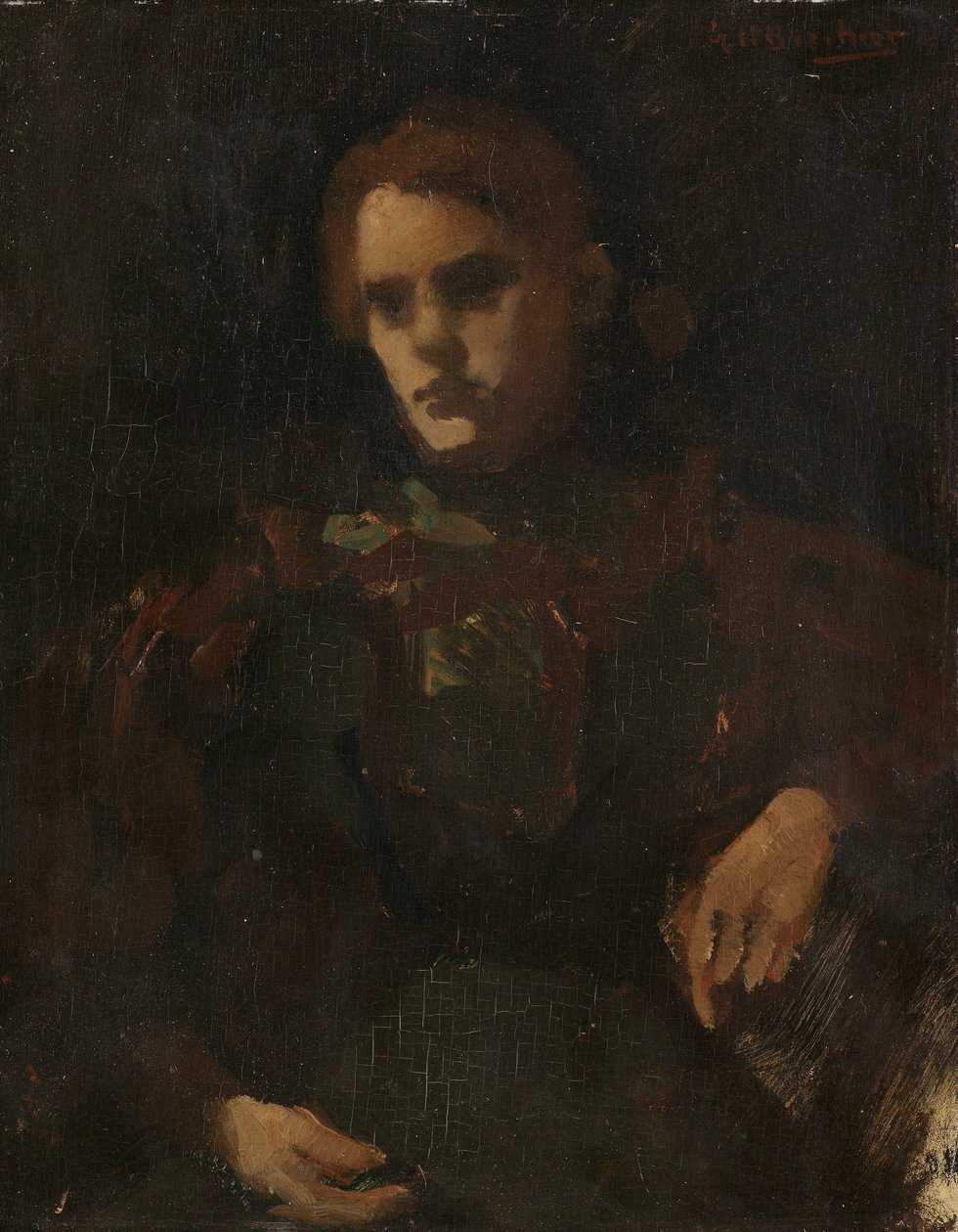 Studer efter modellen (Geesje Kwak?) af George Hendrik Breitner
