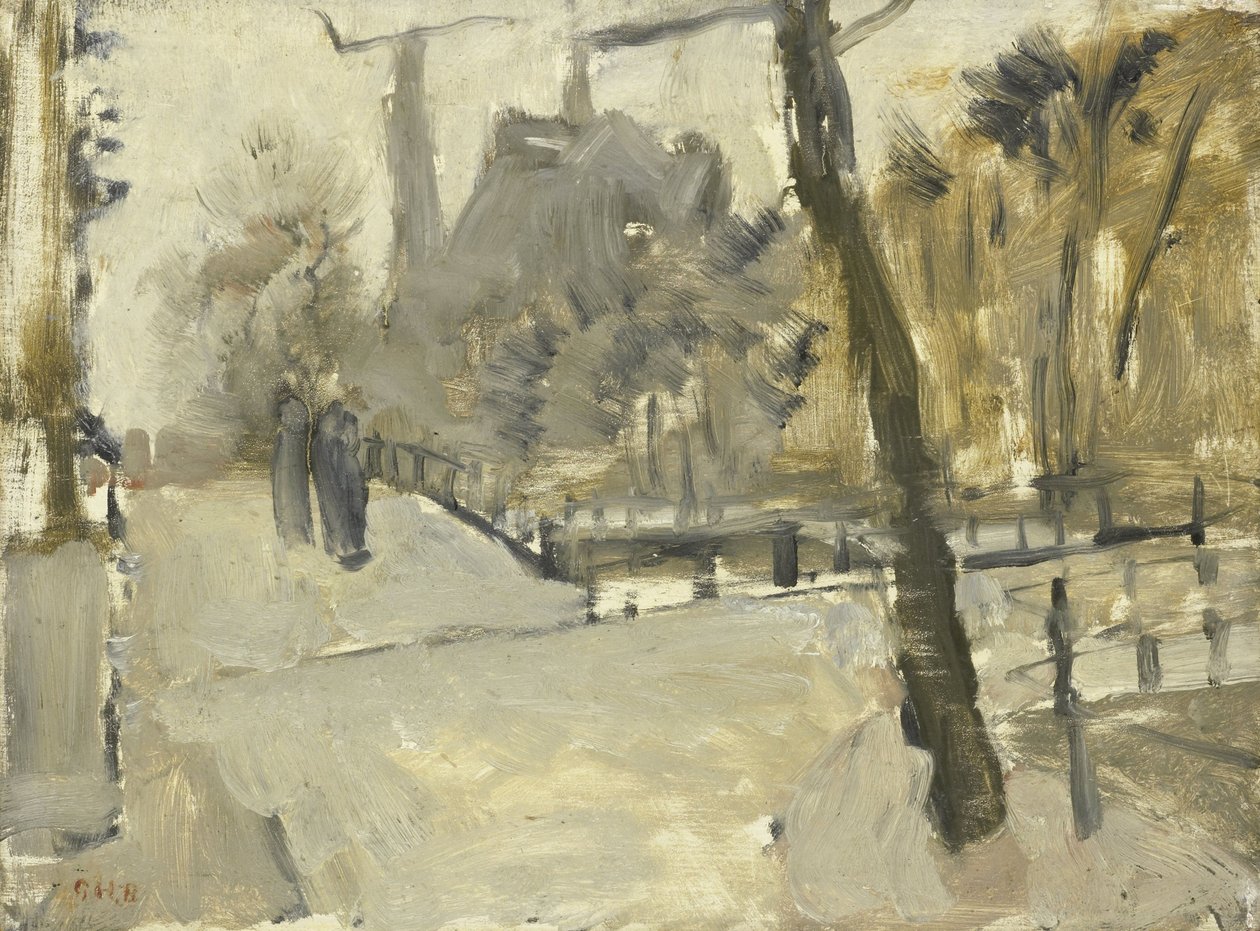 Leidsegracht, Amsterdam af George Hendrik Breitner