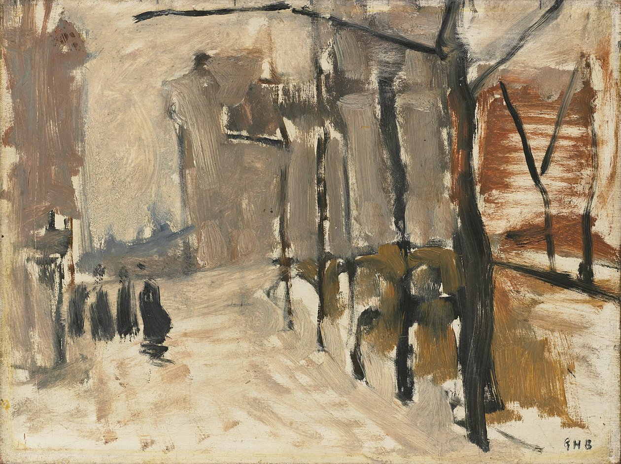 Udsigt i Haag () af George Hendrik Breitner