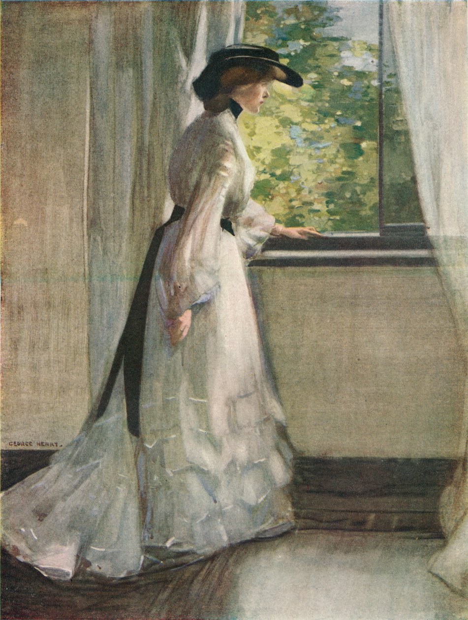 Ved vinduet, c1916 af George Henry