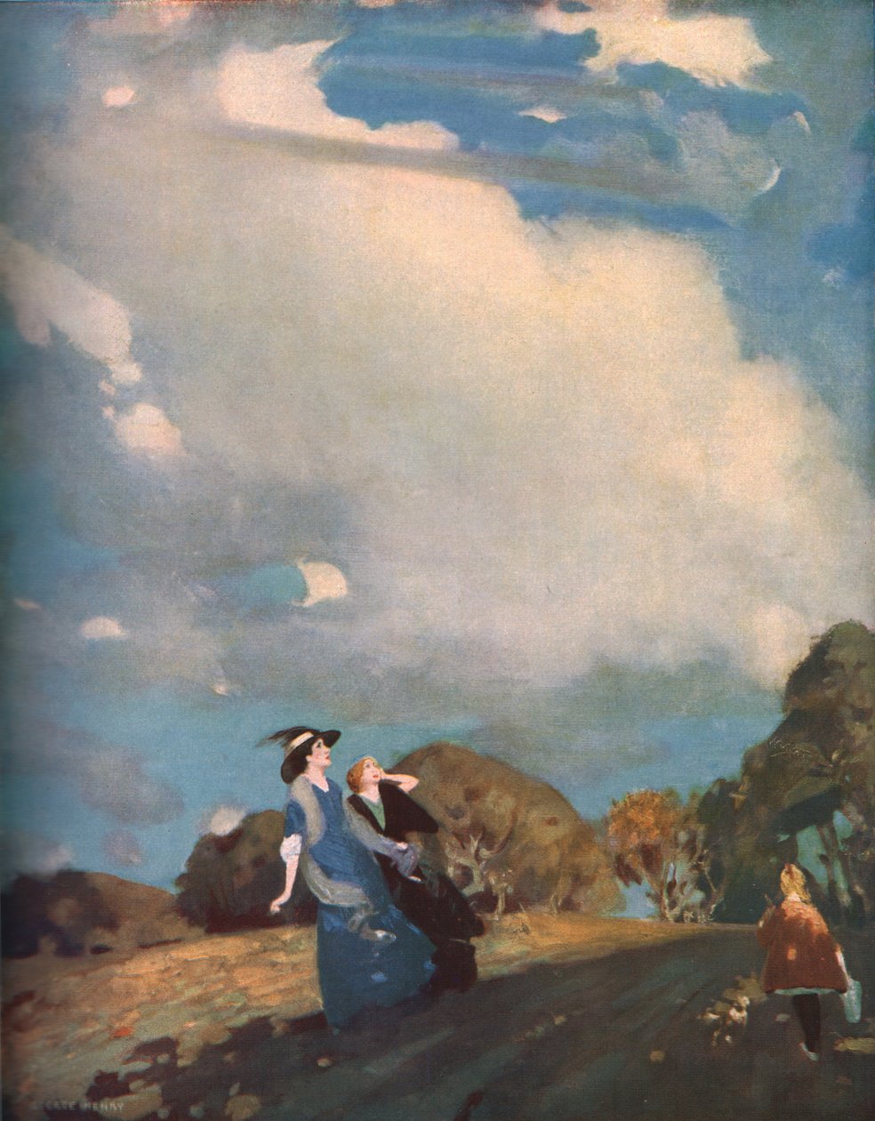 Lærken, begyndelsen af det 20. århundrede, c1930. af George Henry