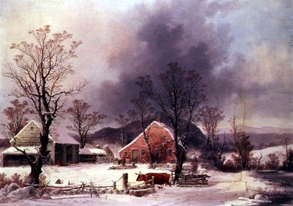 Vender tilbage til gården af George Henry Durrie