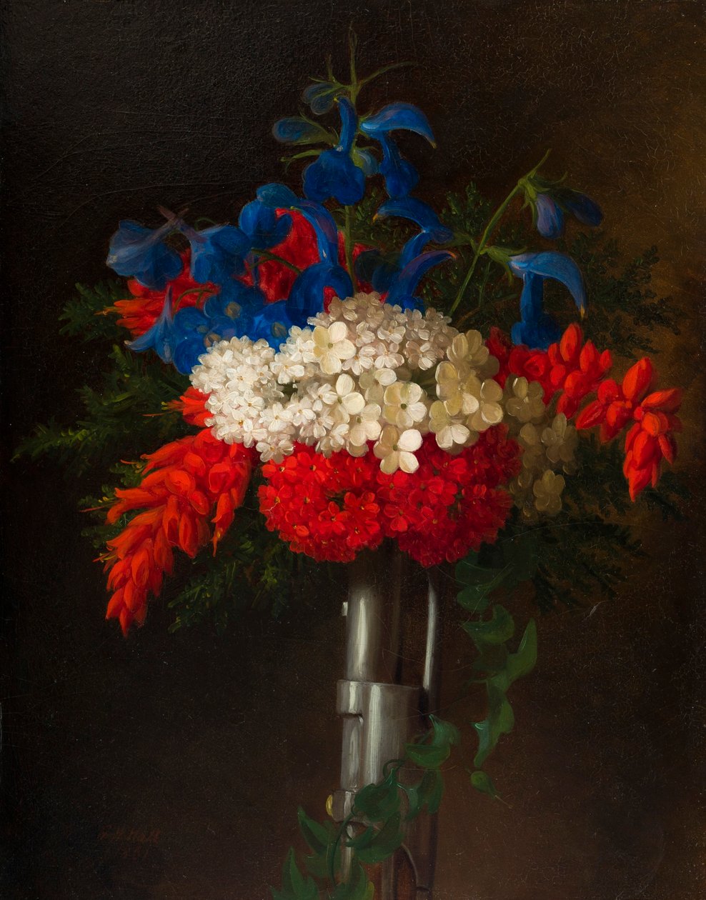 Patriotisk buket af George Henry Hall