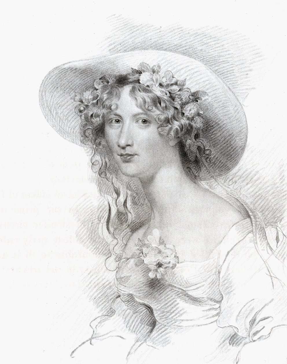 Anna Maria Porter, graveret af Thomas Woolnoth (1785-1857) fra 