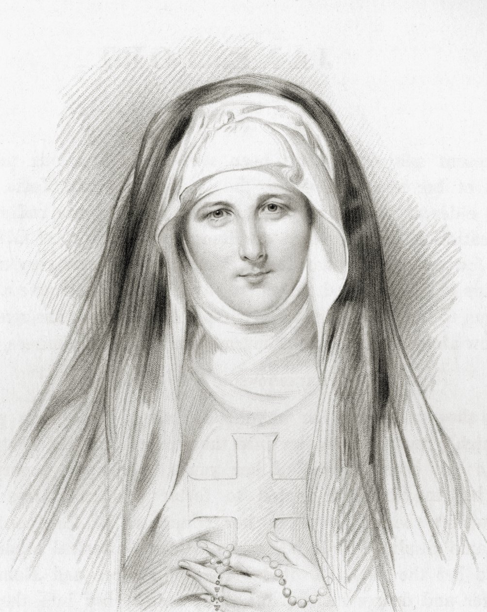 Jane Porter, graveret af J. Thomson, fra 
