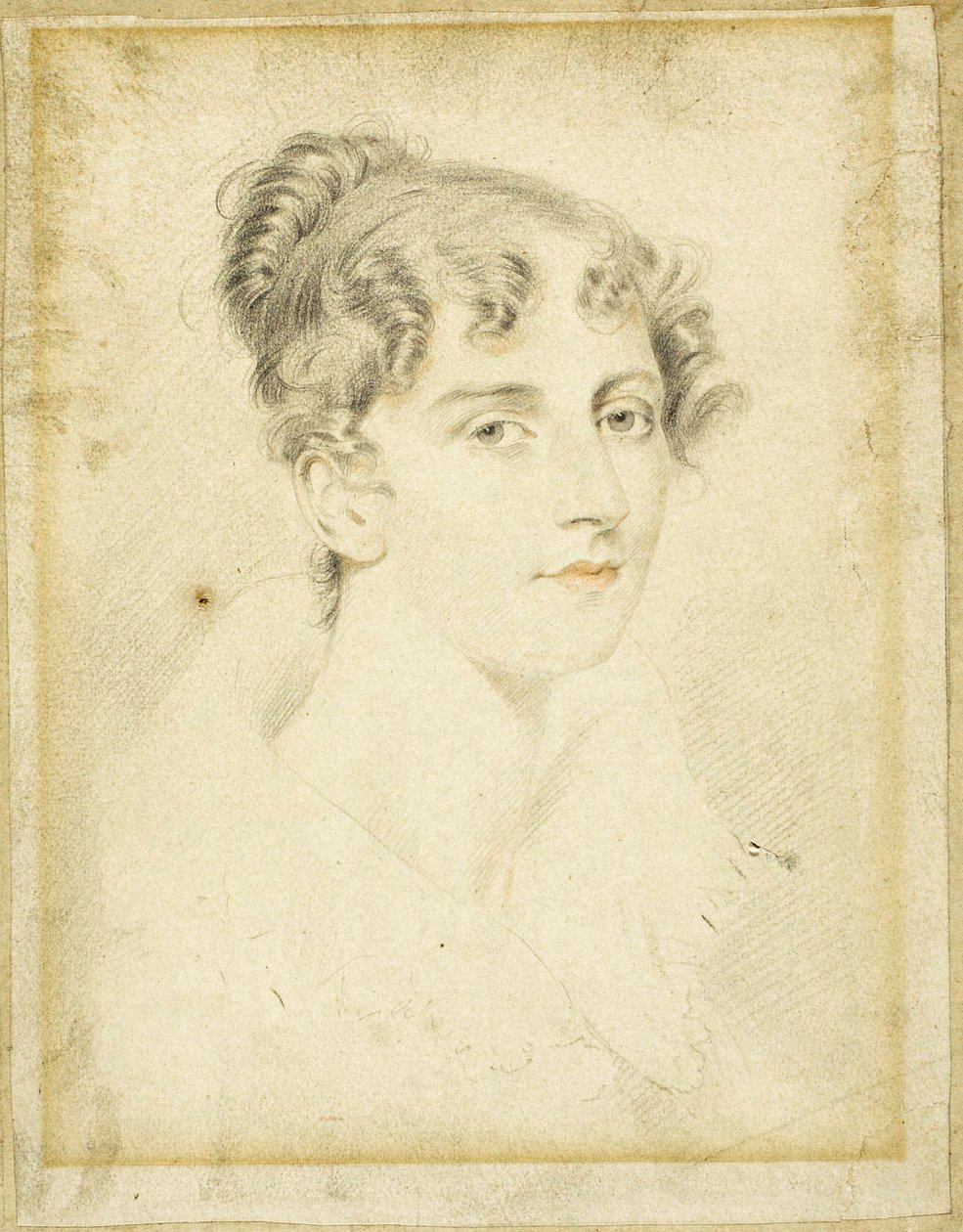Portræt af Ann Denman Flaxman af George Henry Harlow