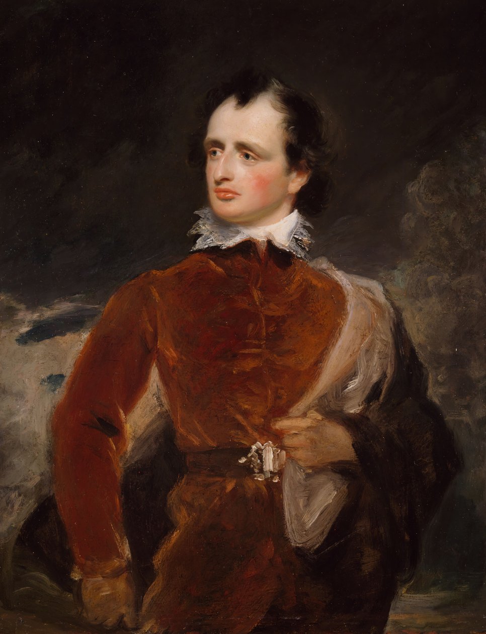 Portræt af Benjamin Robert Haydon 1786-1846, 1816. af George Henry Harlow