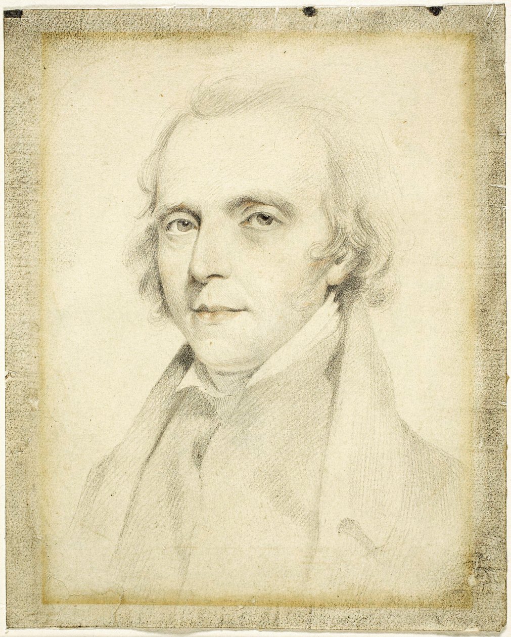 Portræt af John Flaxman, R.A. af George Henry Harlow