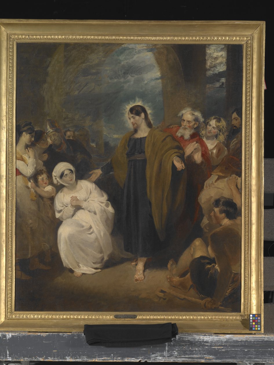 The Virtue Of Faith (olie på lærred) af George Henry Harlow