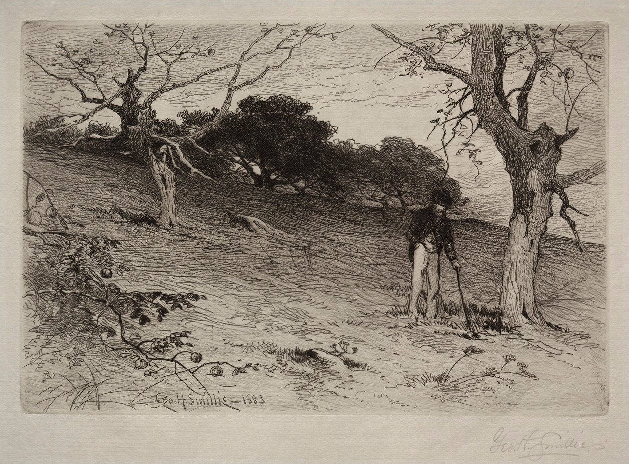 Landskab, 1883. af George Henry Smillie