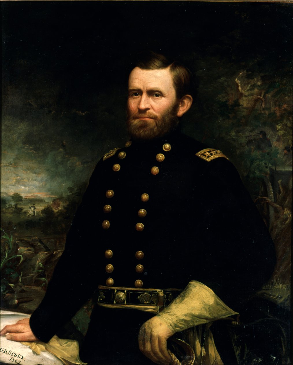 Portræt af Ulysses Simpson Grant, 1869 af George Henry Story