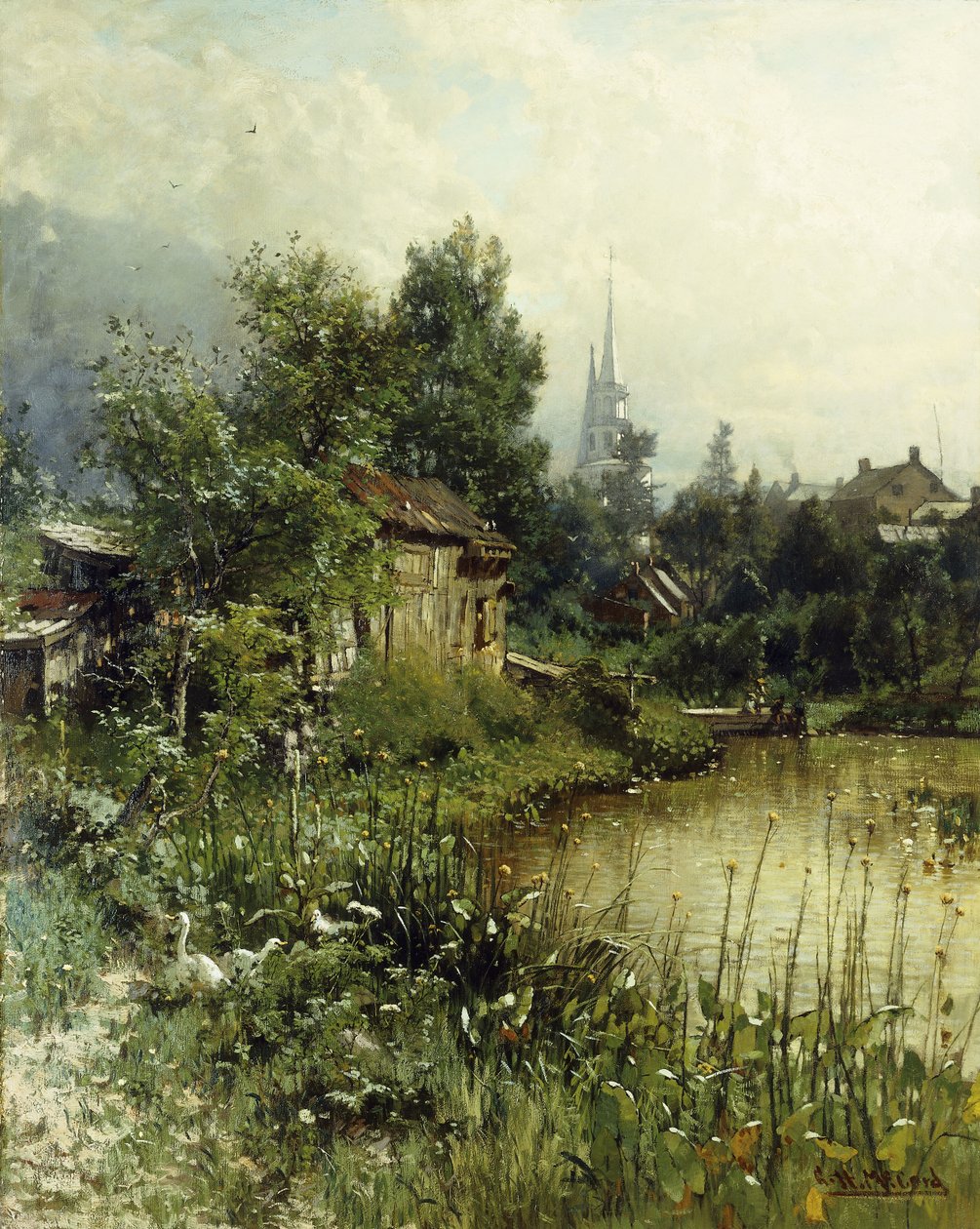 Et glimt af Morristown, New Jersey, af George Herbert McCord
