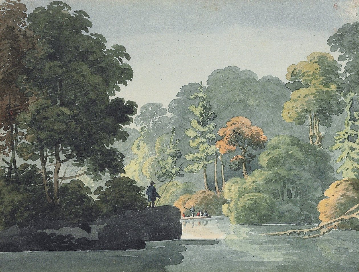 River St. Charles, 1810 af George Heriot