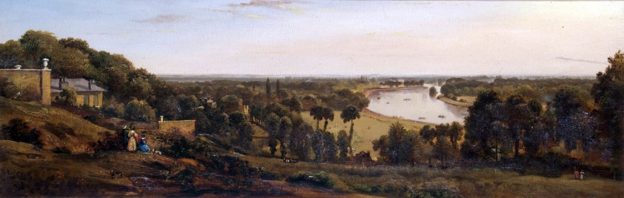 Udsigt fra Richmond Hill, 1846 af George Hilditch