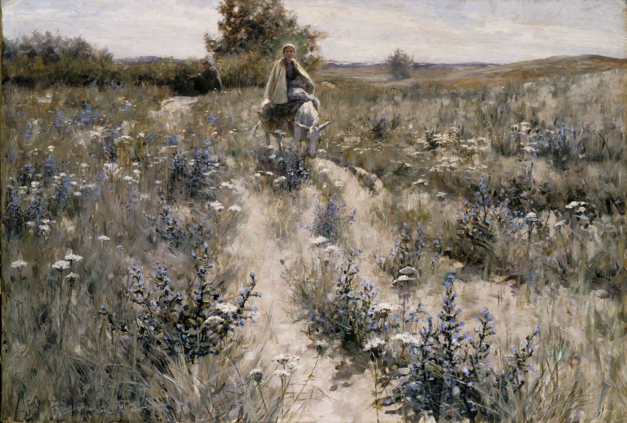 Flugten til Egypten, 1892. af George Hitchcock
