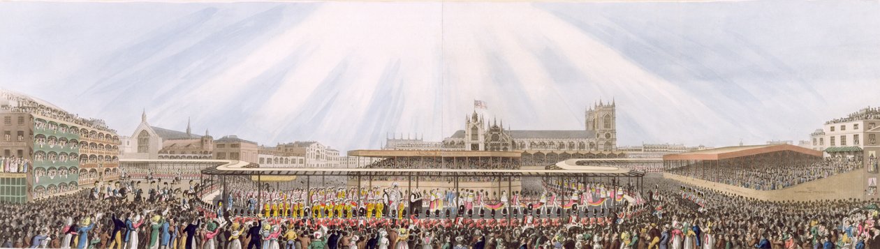 Udsigt over kong George IV