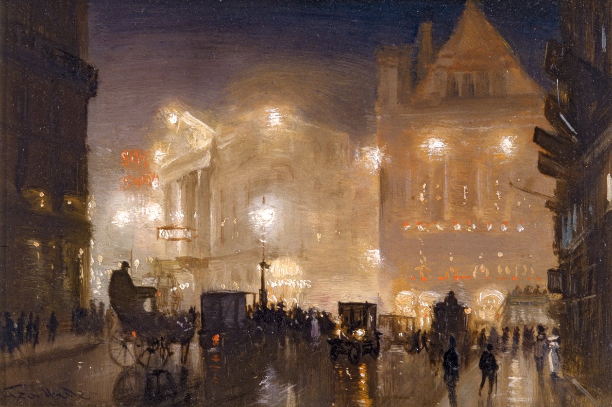 The Haymarket, London, ca. 1910 af George Hyde Pownall