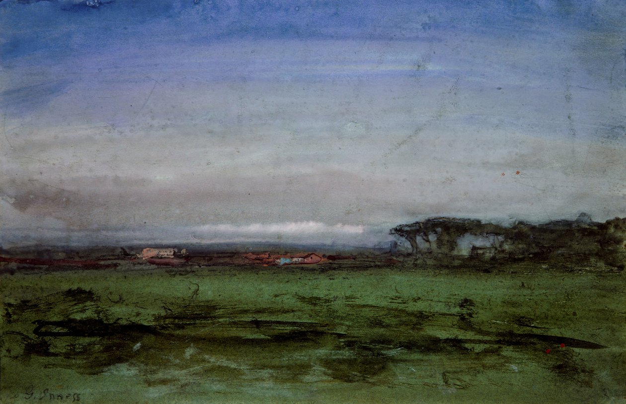 På tværs af Campagna, 1872. af George Inness