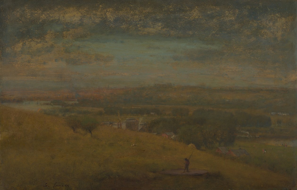 Delaware-dalen af George Inness