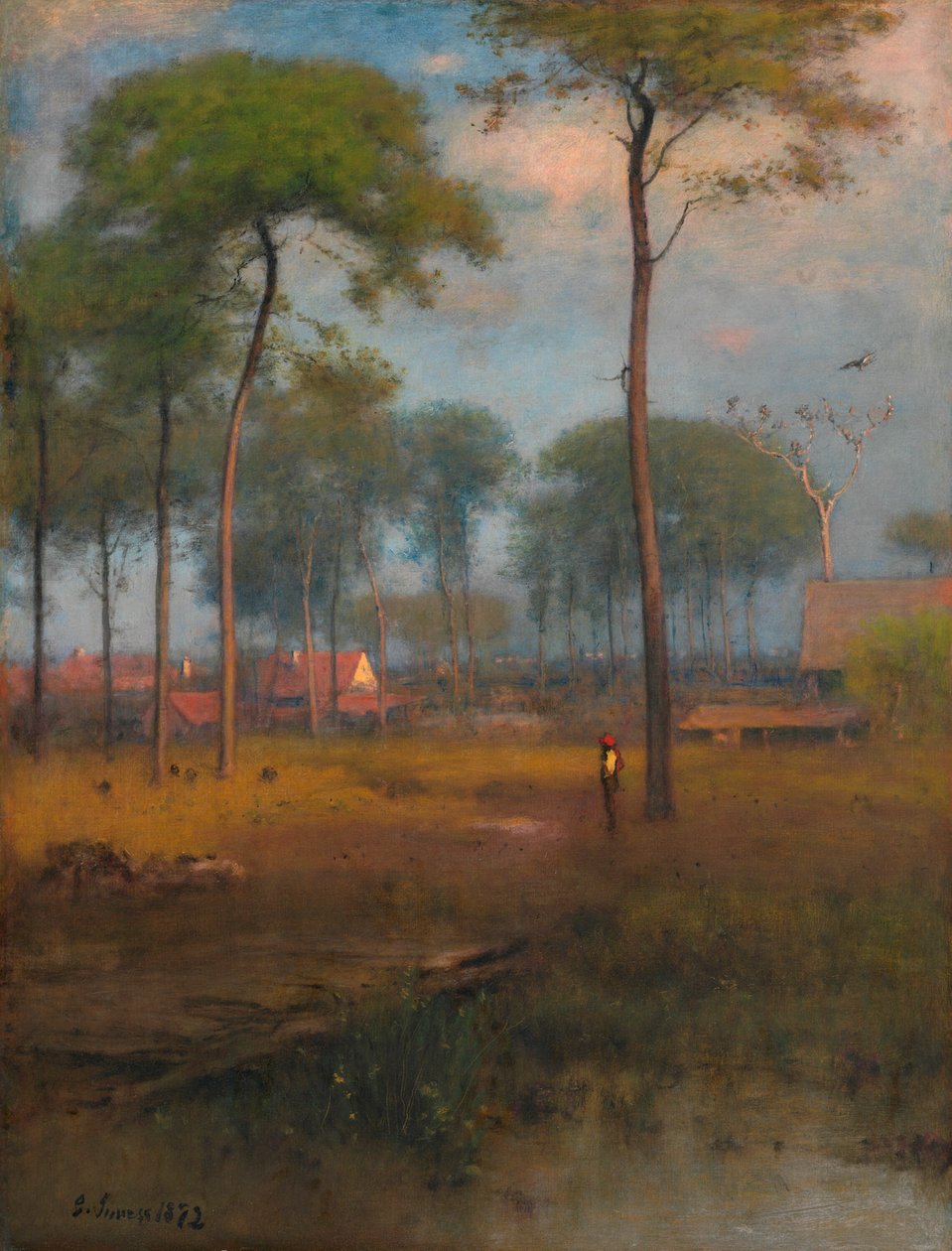 Tidlig morgen, Tarpon Springs, 1892. af George Inness