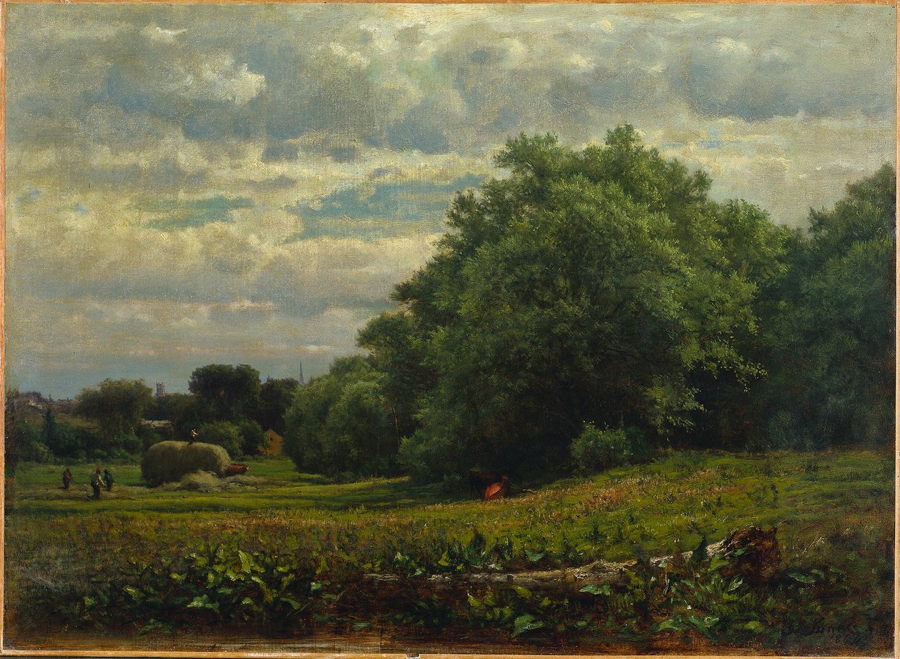 Høsttid af George Inness