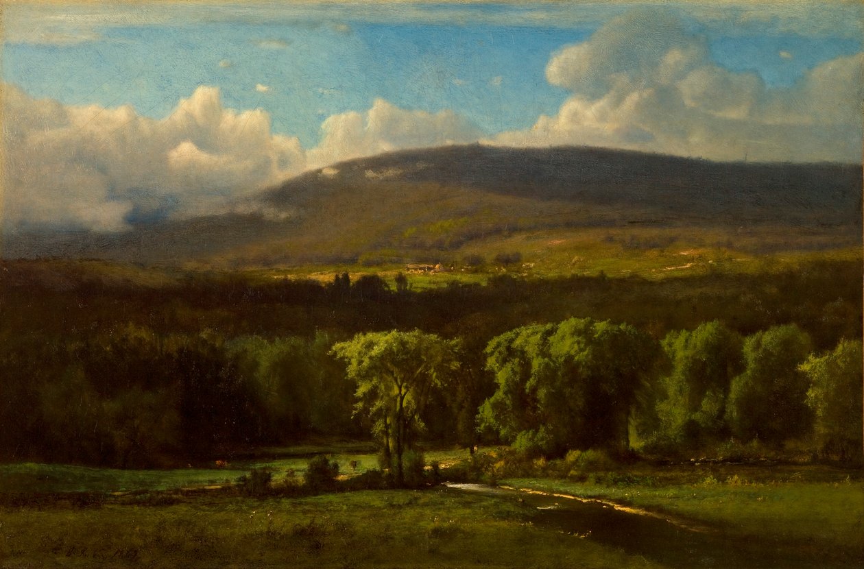 Medway, Massachusetts af George Inness