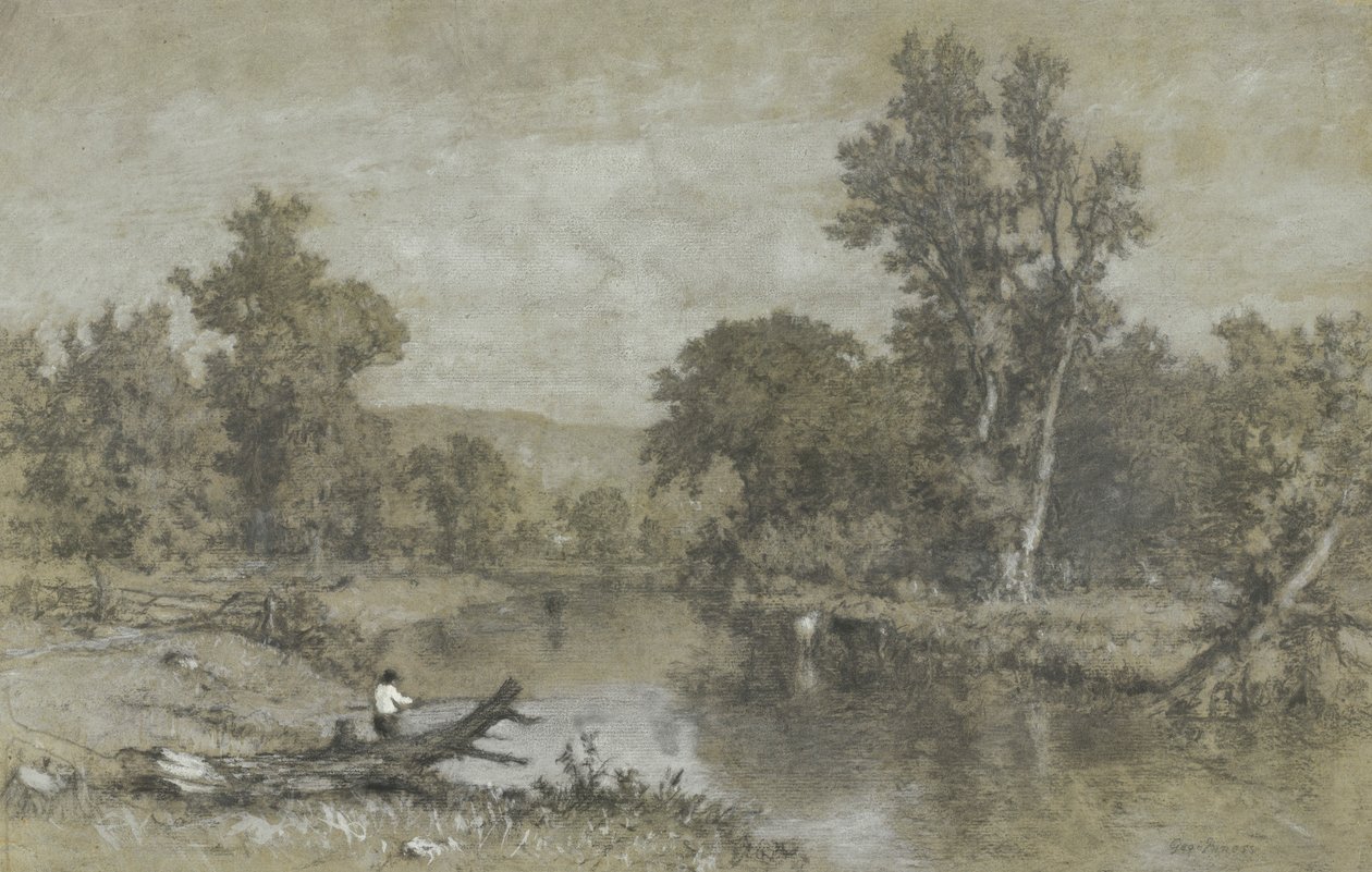 Milton, New York af George Inness