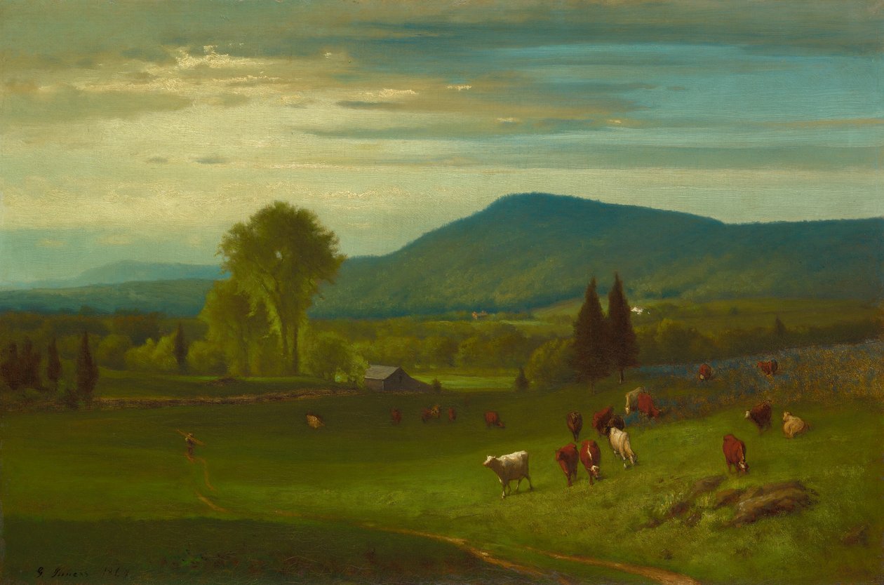 Summer in the Catskills, 1867. af George Inness