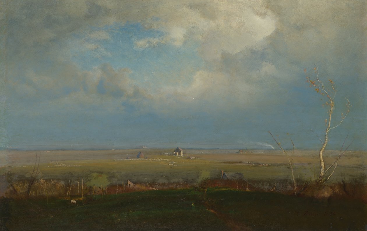 Skumring i Italien af George Inness