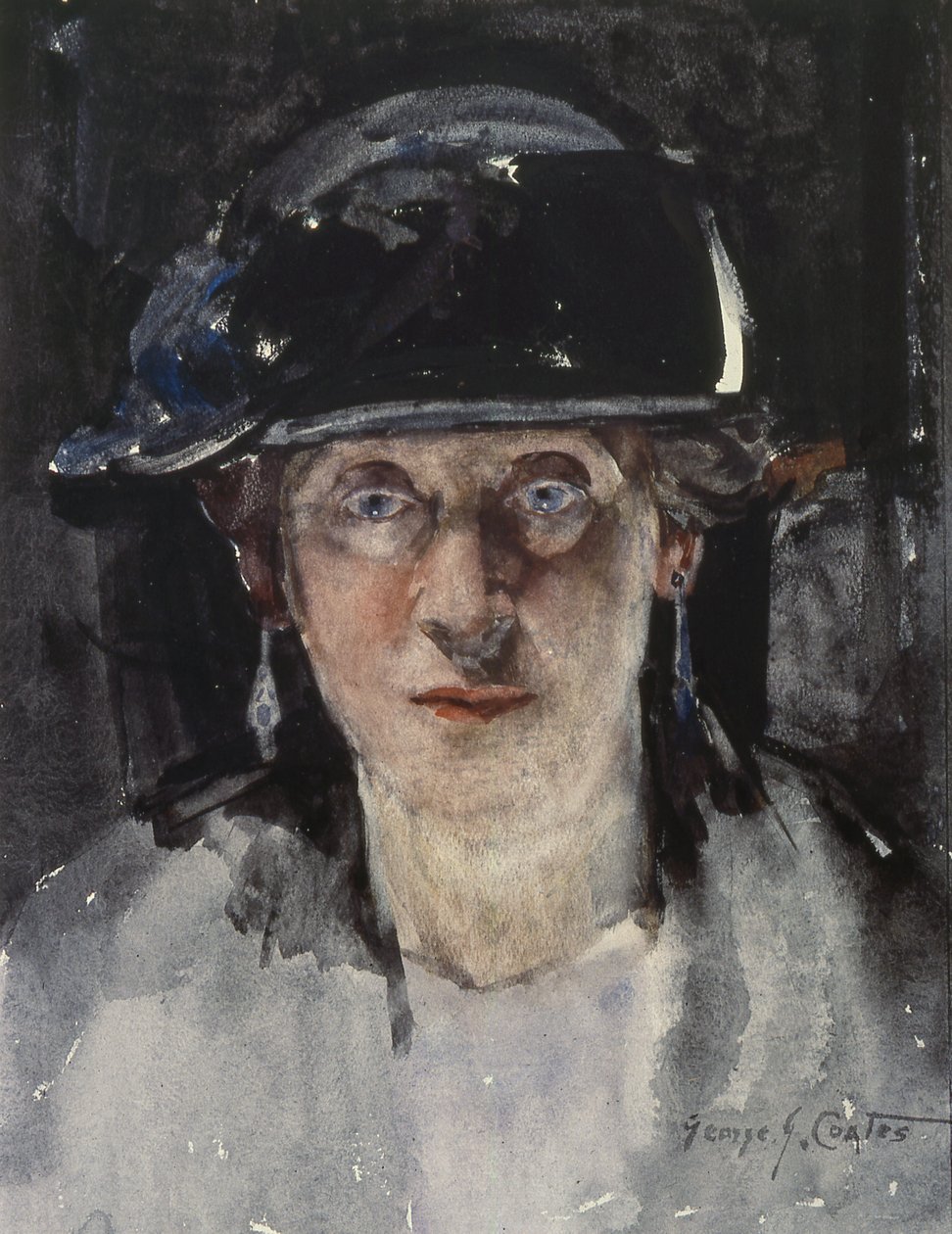 Dora Meeson Coates, kunstnerens kone af George James Coates