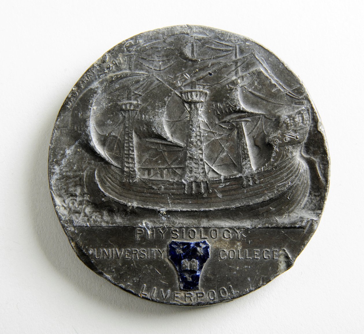 Liverpool University George Holt-medalje for fysiologi af George James Frampton