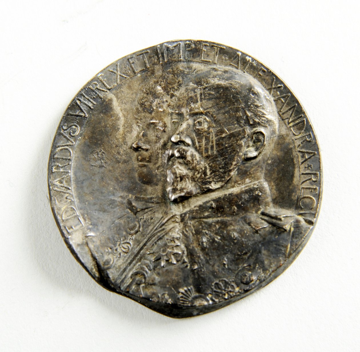 Medalje til minde om kroningen af Edward VII og dronning Alexandra af George James Frampton