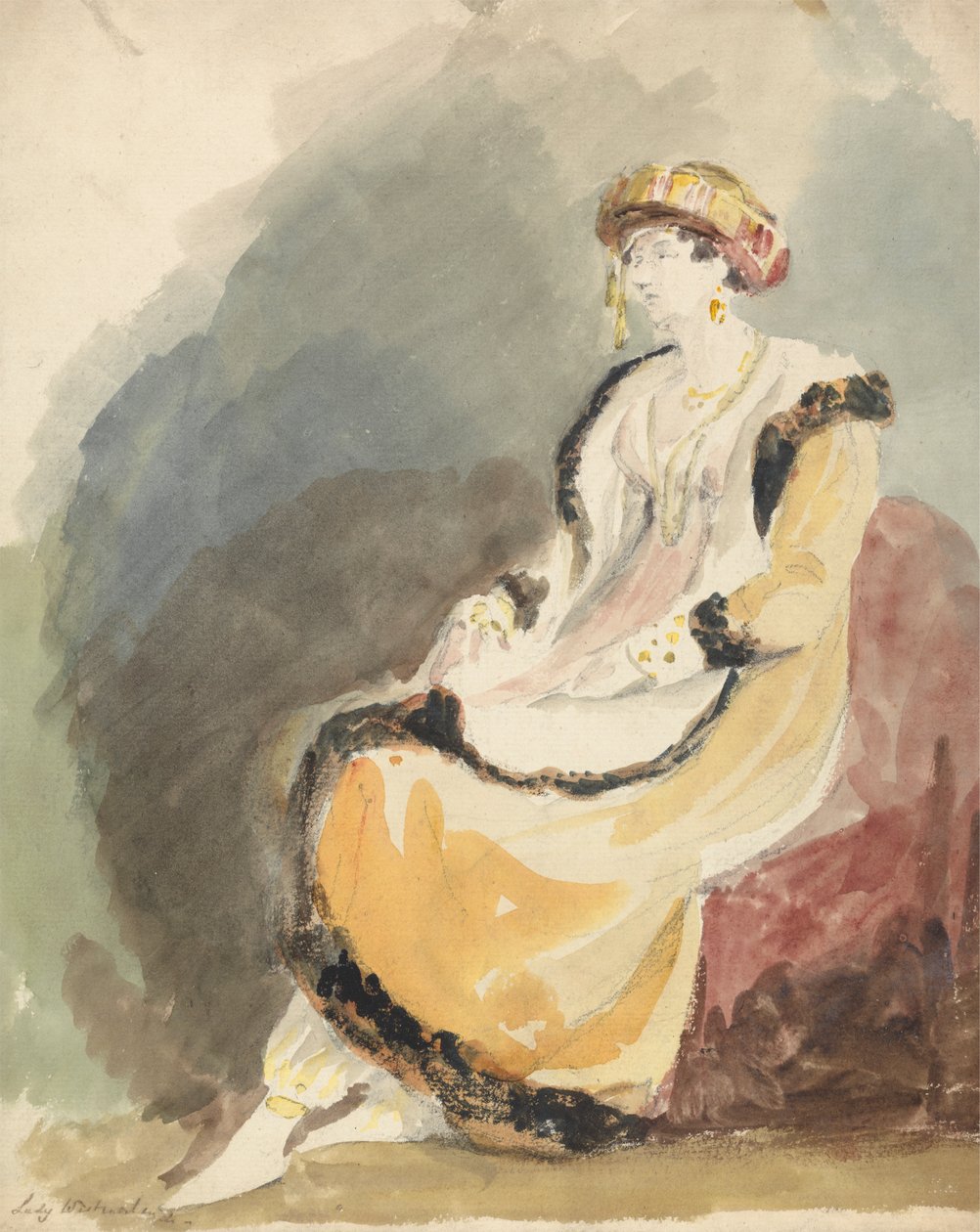 Lady Westmorland (Priscilla Anne Fane, grevinde af Westmorland, født Wellesley-Pole) af George Jones