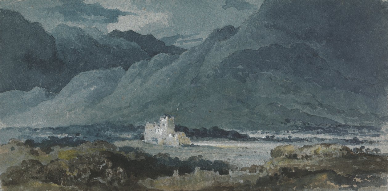 Ross Castle, Killarney, 4. september 1812 af George Jones