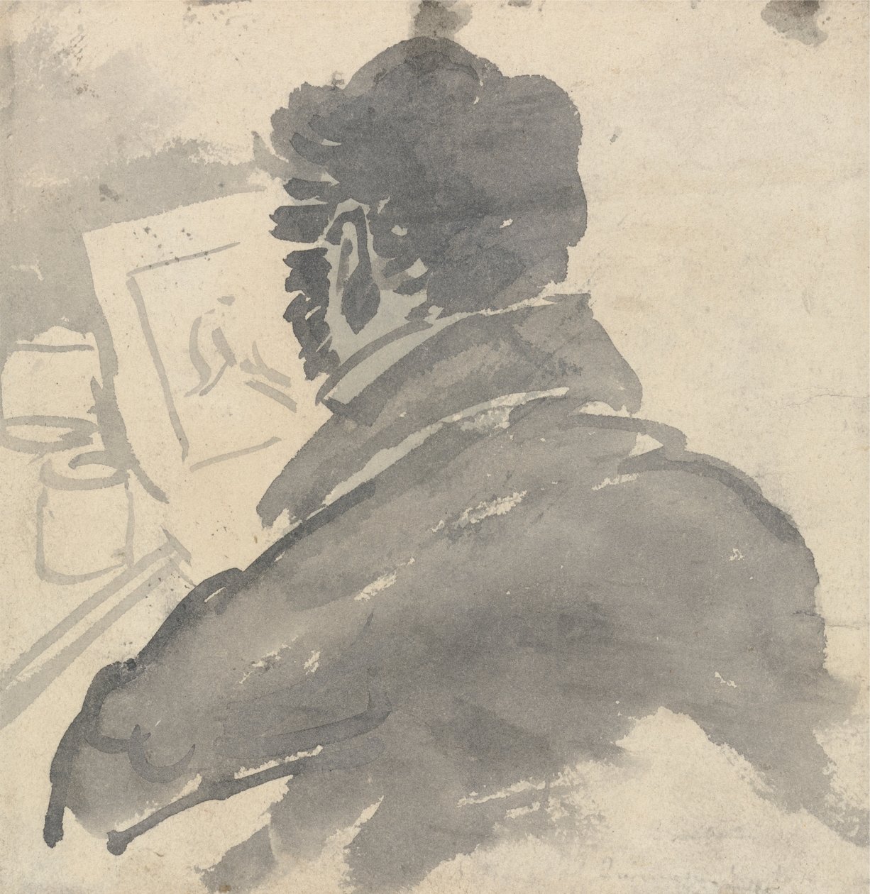 Studie af J.M.W. Turner skitserer af George Jones
