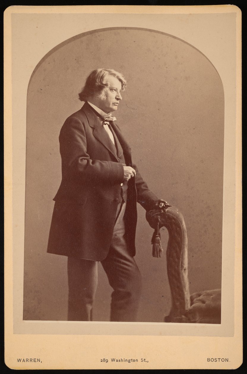 Portræt af Charles Sumner 1811-1874, mellem 1872 og 1874. af George K Warren