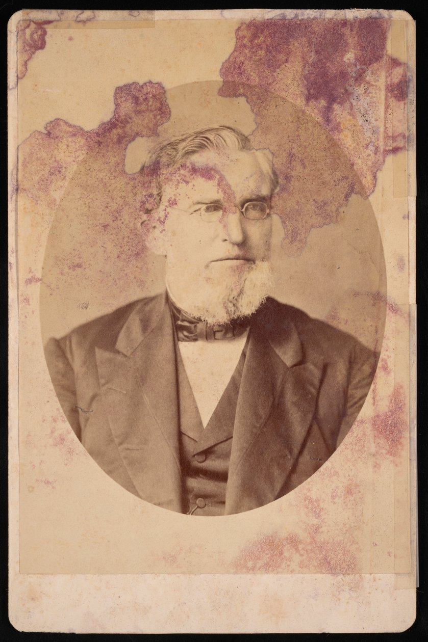 Portræt af Joseph Cummings 1817-1890, før 1884. af George K Warren