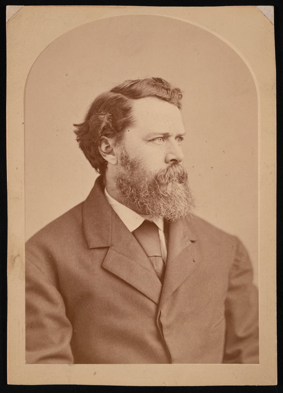 Portræt af Oliver Wolcott Gibbs 1822-1908, mellem 1870 og 1873. af George K Warren