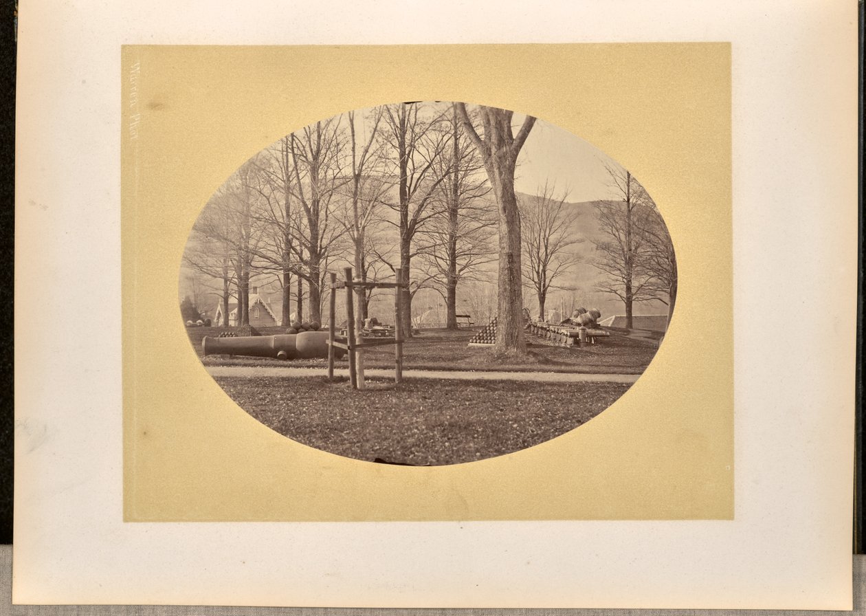 [Artilleriestücke und Munition, West Point] af George Kendall Warren